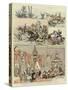 English Officers Abroad, Fox-Hunting in Egypt-null-Stretched Canvas