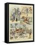 English Officers Abroad, Fox-Hunting in Egypt-null-Framed Stretched Canvas