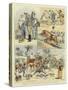 English Officers Abroad, Fox-Hunting in Egypt-null-Stretched Canvas