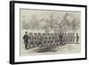 English Officers Drilling Chinese Soldiers at Amoy-null-Framed Giclee Print