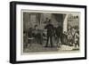 English Officers in the Egyptian Service, Trying on a Fez in Cairo-null-Framed Giclee Print