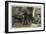 English Officers in the Egyptian Service, Trying on a Fez in Cairo-null-Framed Giclee Print