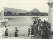 Sacred Lake of Pushkar, Near Ajmer, January 1912-English Photographer-Photographic Print