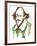 English playwright and poet William Shakespeare(1564-1616); caricature-Neale Osborne-Framed Giclee Print