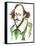 English playwright and poet William Shakespeare(1564-1616); caricature-Neale Osborne-Framed Stretched Canvas