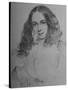 English Poet Elizabeth Barrett Browning-Field Talfourd-Stretched Canvas