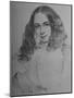 English Poet Elizabeth Barrett Browning-Field Talfourd-Mounted Photographic Print