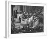 English Prime Minister Winston Churchill Adressesing the Us Congress-Myron Davis-Framed Photographic Print