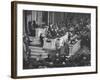 English Prime Minister Winston Churchill Adressesing the Us Congress-Myron Davis-Framed Photographic Print