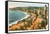 English Promenade, Nice, France-null-Framed Stretched Canvas