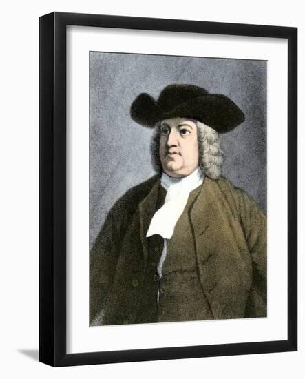 English Quaker William Penn-null-Framed Giclee Print