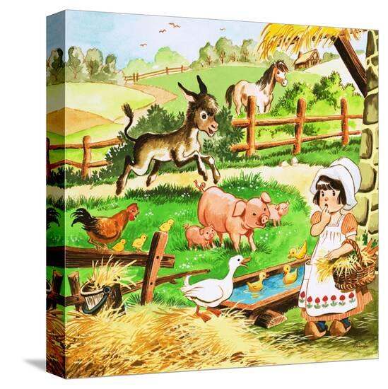 Stretched Canvas Print, , large