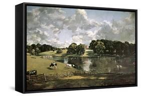 English School. Wivenhoe Park, Essex-John Constable-Framed Stretched Canvas