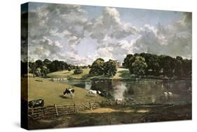 English School. Wivenhoe Park, Essex-John Constable-Stretched Canvas