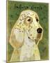 English Setter-John Golden-Mounted Giclee Print