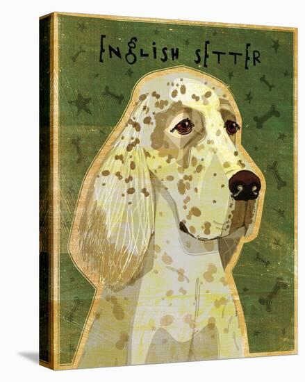 English Setter-John Golden-Stretched Canvas