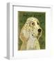 English Setter-John W^ Golden-Framed Art Print