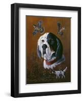 English Setter-Wilhelm Goebel-Framed Giclee Print