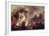 English Ship and Barbary Pirates-William Vandevelde-Framed Giclee Print