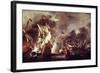 English Ship and Barbary Pirates-William Vandevelde-Framed Giclee Print