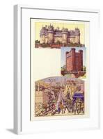English Soldiers Attacking a Spanish Town-Pat Nicolle-Framed Giclee Print