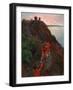English Soldiers Scaling the Heights of Abraham in 1759, 1903-Frank Otis Small-Framed Giclee Print