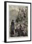 English Special Correspondents Going to the Montenegrin Camp, a Good Bit of Road-null-Framed Giclee Print