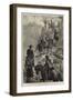 English Special Correspondents Going to the Montenegrin Camp, a Good Bit of Road-null-Framed Giclee Print