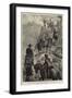 English Special Correspondents Going to the Montenegrin Camp, a Good Bit of Road-null-Framed Giclee Print