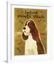 English Springer Spaniel-John W^ Golden-Framed Art Print