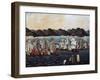 English Squadron Visiting Guanabara Bay-Leandro Joaquim-Framed Giclee Print