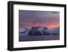 English Strait at sunset, Antarctica, Polar Regions-Sergio Pitamitz-Framed Photographic Print