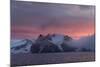 English Strait at sunset, Antarctica, Polar Regions-Sergio Pitamitz-Mounted Photographic Print