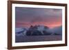 English Strait at sunset, Antarctica, Polar Regions-Sergio Pitamitz-Framed Photographic Print