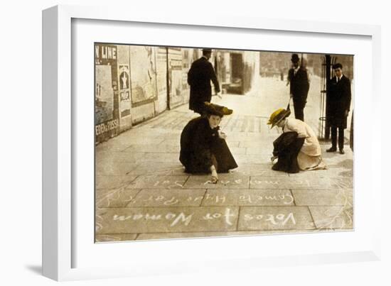 English Suffragettes, 1912-null-Framed Photo