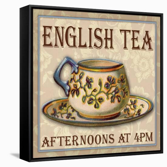 English Tea-Kate Ward Thacker-Framed Stretched Canvas