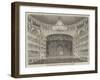 English Theatricals at Paris, the Salle Ventador-null-Framed Giclee Print