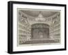 English Theatricals at Paris, the Salle Ventador-null-Framed Giclee Print