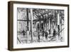 English Troops Inside the Ruins of the Post Office, Anti-English Irish Uprising, Dublin, May 1916-null-Framed Giclee Print