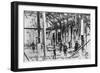 English Troops Inside the Ruins of the Post Office, Anti-English Irish Uprising, Dublin, May 1916-null-Framed Giclee Print