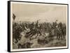 English Victory at Agincourt-Henri Dupray-Framed Stretched Canvas