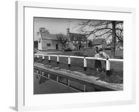 English Village 1960S-null-Framed Photographic Print