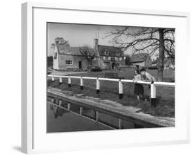 English Village 1960S-null-Framed Photographic Print