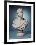 English White Marble Bust of Sir Isaac Newton (1643-1727)-Joseph Wilton-Framed Giclee Print