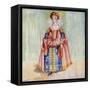 English Woman 1610-Dion Clayton Calthrop-Framed Stretched Canvas