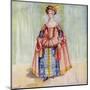 English Woman 1610-Dion Clayton Calthrop-Mounted Art Print