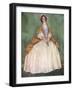 English Woman of 1710-Dion Clayton Calthrop-Framed Art Print