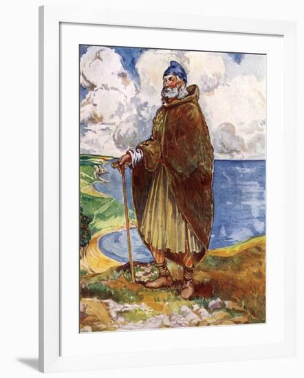 Englishman 1145-Dion Clayton Calthrop-Framed Art Print