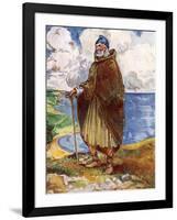 Englishman 1145-Dion Clayton Calthrop-Framed Art Print