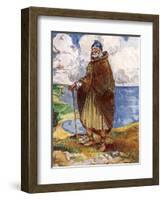 Englishman 1145-Dion Clayton Calthrop-Framed Art Print